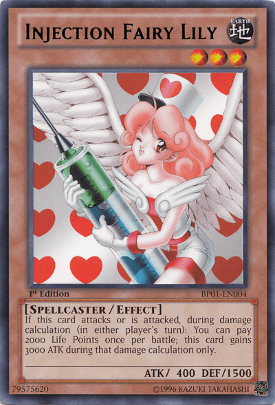 Injection Fairy Lily [BP01-EN004] Rare (ONLINE ORDER ONLY)