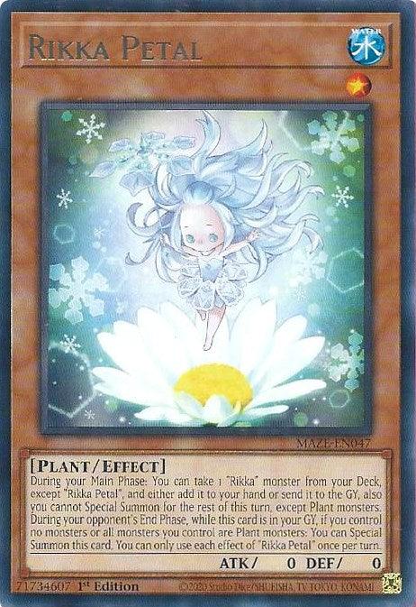 Rikka Petal [MAZE-EN047] Rare (ONLINE ORDER ONLY)