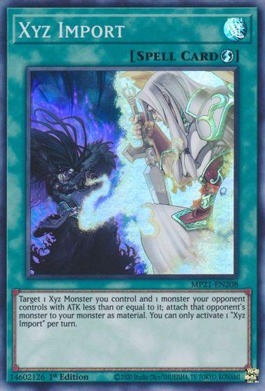 Xyz Import [MP21-EN208] Super Rare (ONLINE ORDER ONLY)