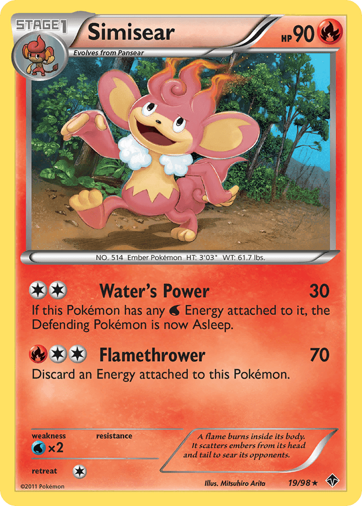 Simisear (19/98) [Black & White: Emerging Powers] (Online Only)