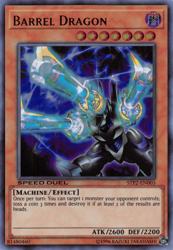 Barrel Dragon [STP2-EN003] Ultra Rare (ONLINE ORDER ONLY)
