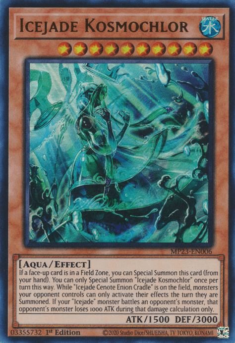 Icejade Kosmochlor [MP23-EN006] Ultra Rare (ONLINE ORDER ONLY)