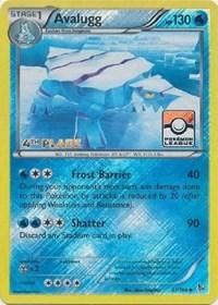 Avalugg (31/106) (League Promo 4th Place) [XY: Flashfire] (Online Only)