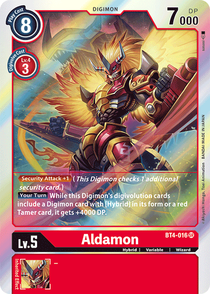 Aldamon [BT4-016] [Great Legend] (ONLINE ORDER ONLY)
