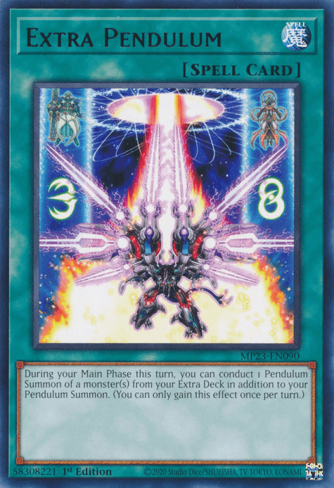 Extra Pendulum [MP23-EN090] Rare (ONLINE ORDER ONLY)