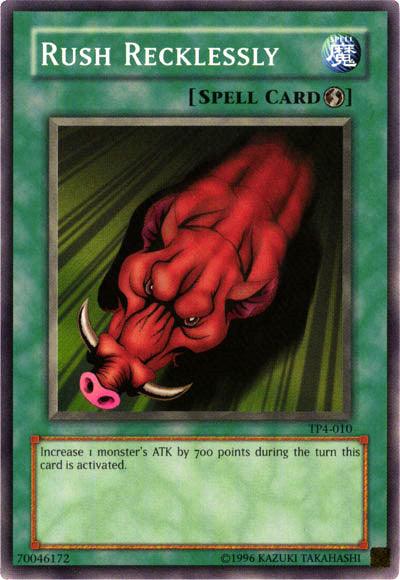 Rush Recklessly [TP4-010] Common (ONLINE ORDER ONLY)