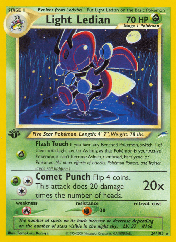 Light Ledian (24/105) [Neo Destiny 1st Edition] (Online Only)