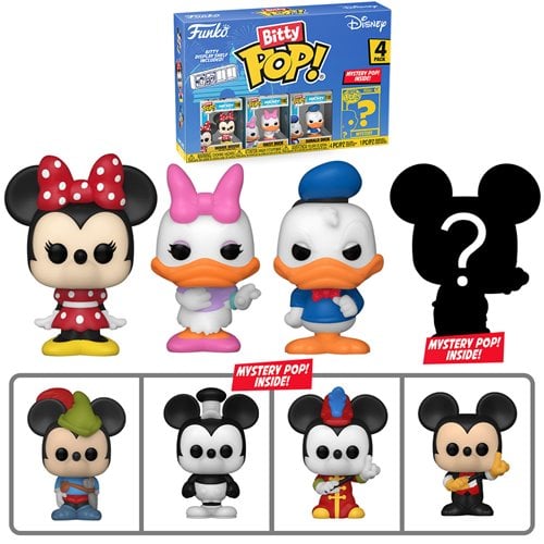 Funko Bitty Pop! Disney Classics Mini-Figure 4-Pack - Select Set(s) (Online Order Only)
