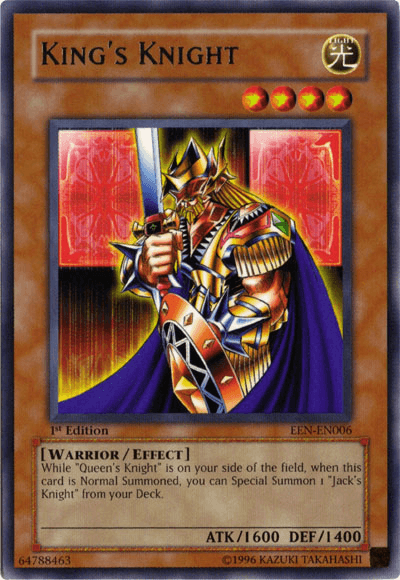 King's Knight [EEN-EN006] Rare (ONLINE ORDER ONLY)