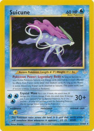 Suicune (27/64) [Neo Revelation Unlimited] (Online Only)
