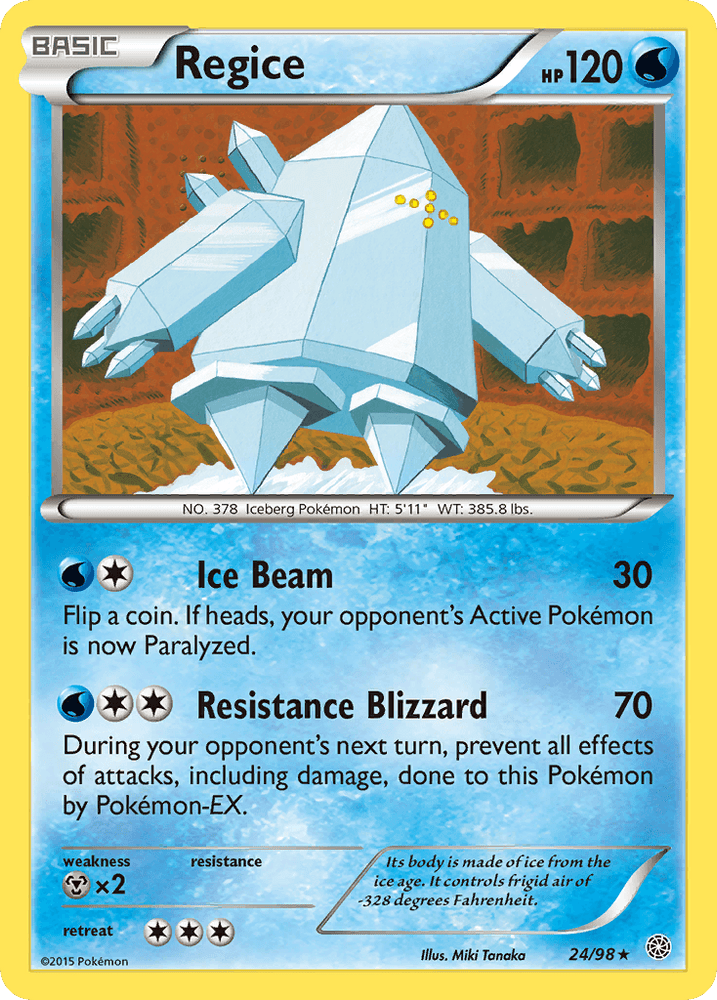Regice (24/98) [XY: Ancient Origins] (Online Only)