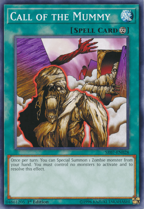 Call of the Mummy [SR07-EN028] Common (ONLINE ORDER ONLY)
