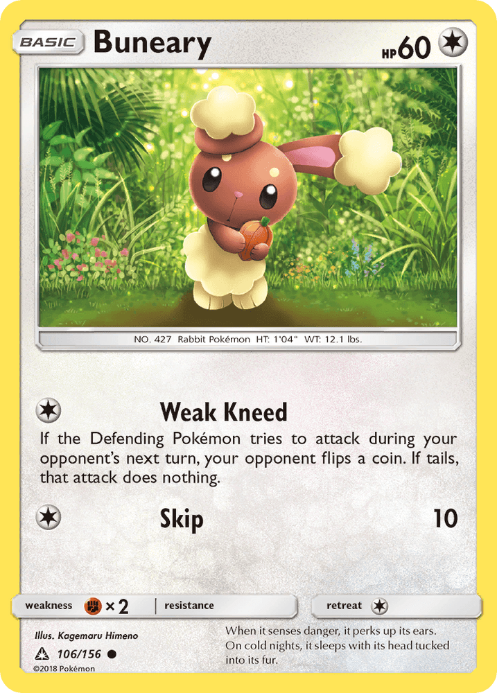 Buneary (106/156) [Sun & Moon: Ultra Prism] (Online Only)