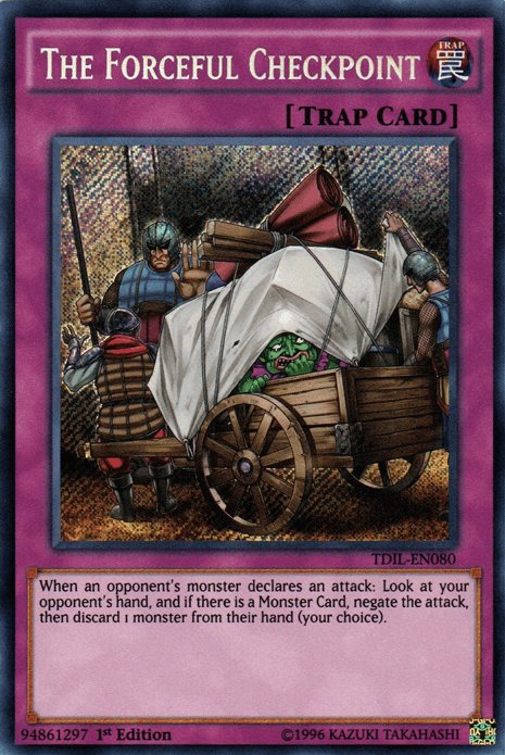 The Forceful Checkpoint [TDIL-EN080] Secret Rare (ONLINE ORDER ONLY)