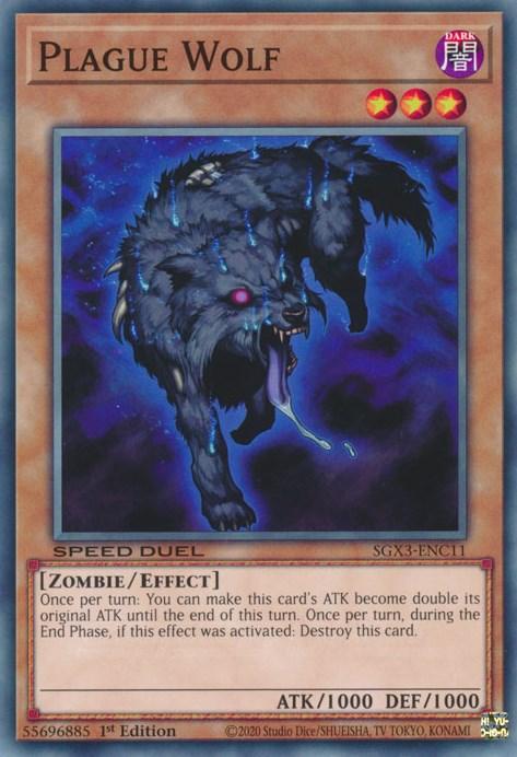 Plague Wolf [SGX3-ENC11] Common (ONLINE ORDER ONLY)