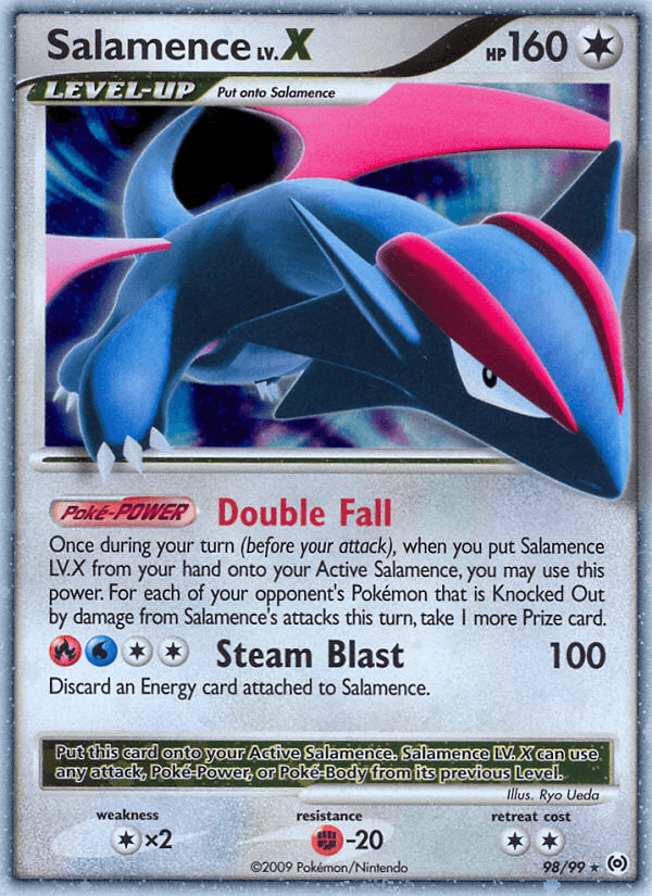Salamence LV.X (98/99) [Platinum: Arceus] (Online Only)