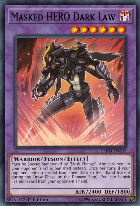Masked Hero Dark Law [LEHD-ENA35] Common (ONLINE ORDER ONLY)