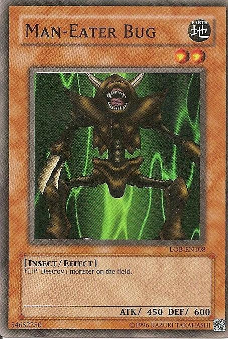 Man-Eater Bug [LOB-EN108] Super Rare (ONLINE ORDER ONLY)