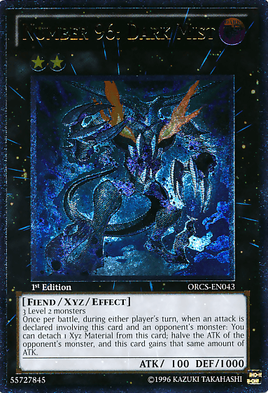 Number 96: Dark Mist [ORCS-EN043] Ultimate Rare (ONLINE ORDER ONLY)