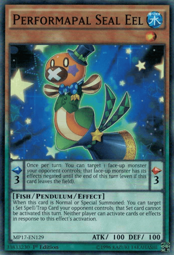 Performapal Seal Eel [MP17-EN129] Common (ONLINE ORDER ONLY)