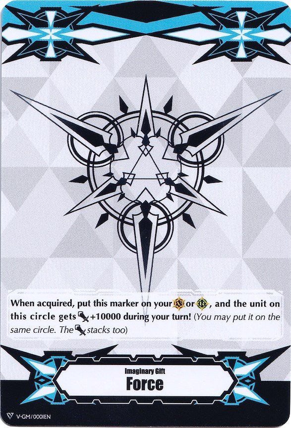Imaginary Gift [Force] // [Force II] Double-sided Gift Marker (V-GM/0001EN // V-GM2/0001EN) [Gift Markers]