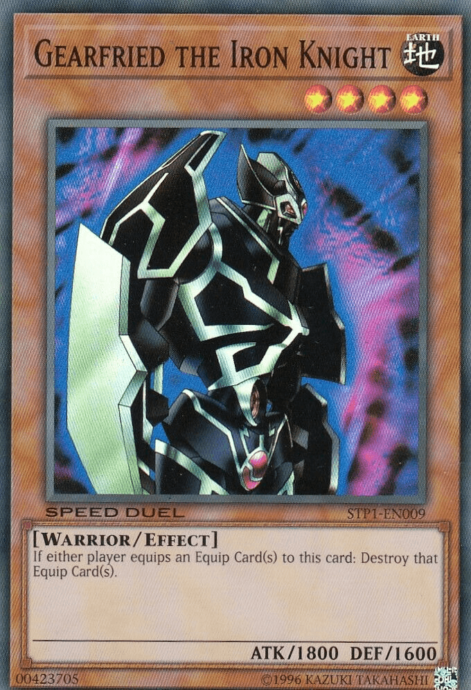 Gearfried the Iron Knight [STP1-EN009] Super Rare (ONLINE ORDER ONLY)