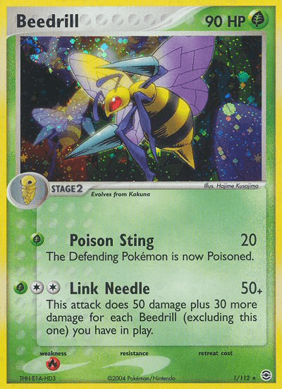 Beedrill (1/112) [EX: FireRed & LeafGreen] (Online Only)