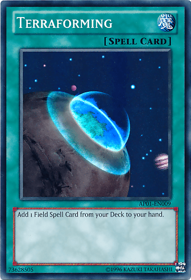 Terraforming [AP01-EN009] Super Rare (ONLINE ORDER ONLY)