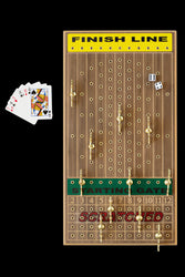 Horseracing Gametop Walnut (Online Order Only)