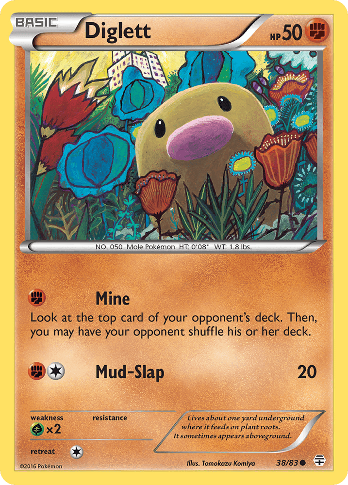 Diglett (38/83) [XY: Generations] (Online Only)