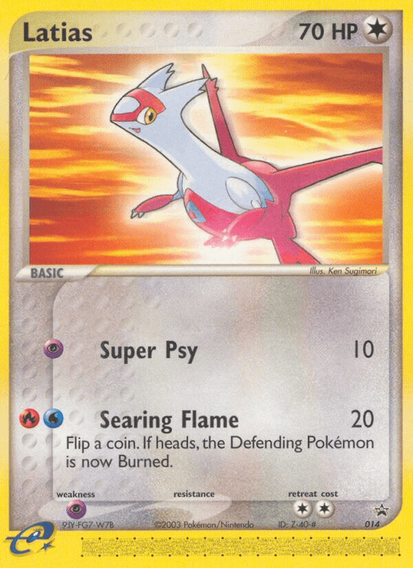 Latias (014) [Nintendo: Black Star Promos] (Online Only)