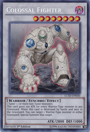 Colossal Fighter [LC5D-EN030] Secret Rare (ONLINE ORDER ONLY)