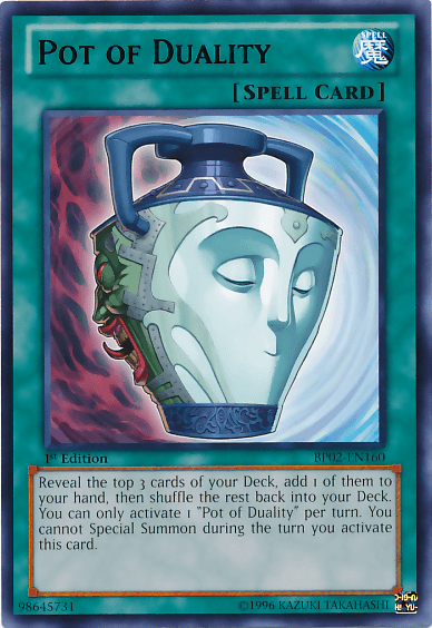 Pot of Duality [BP02-EN160] Mosaic Rare (ONLINE ORDER ONLY)