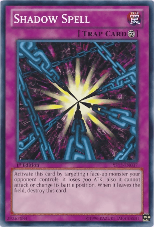 Shadow Spell [YS13-EN037] Common (ONLINE ORDER ONLY)