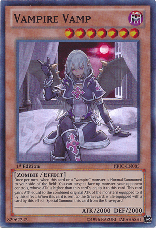 Vampire Vamp [PRIO-EN085] Super Rare (ONLINE ORDER ONLY)