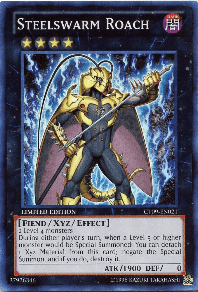 Steelswarm Roach [CT09-EN021] Super Rare (ONLINE ORDER ONLY)
