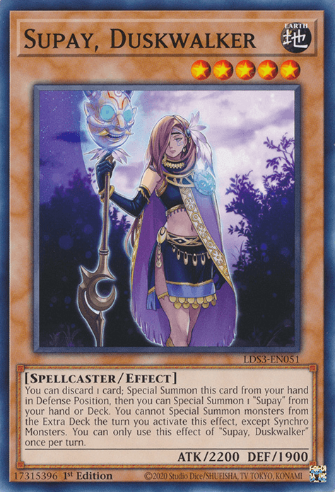 Supay, Duskwalker [LDS3-EN051] Common (ONLINE ORDER ONLY)