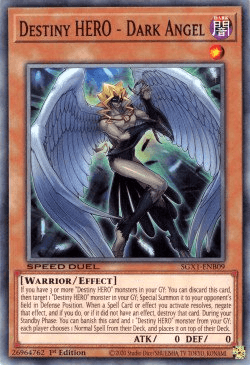 Destiny HERO - Dark Angel [SGX1-ENB09] Common (ONLINE ORDER ONLY)