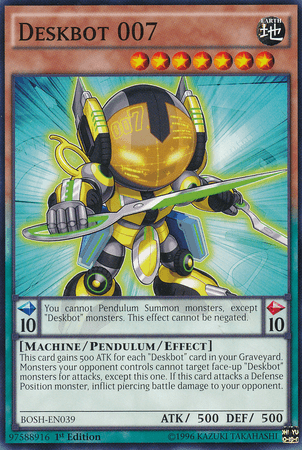 Deskbot 007 [BOSH-EN039] Common (ONLINE ORDER ONLY)