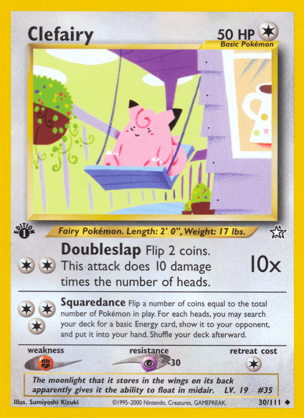 Clefairy (30/111) [Neo Genesis 1st Edition] (Online Only)