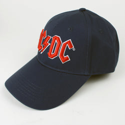 AC/DC Classic Logo Embroidered Snapback Hat (ONLINE ORDER ONLY)