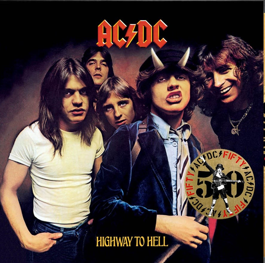 Highway To Hell: 50th Anniversary (Limited Edition, Hellfire Marble Colored Vinyl) [Vinyl] (ONLINE ORDER ONLY)