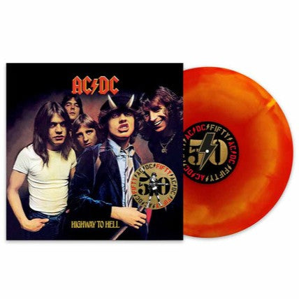 Highway To Hell: 50th Anniversary (Limited Edition, Hellfire Marble Colored Vinyl) [Vinyl] (ONLINE ORDER ONLY)