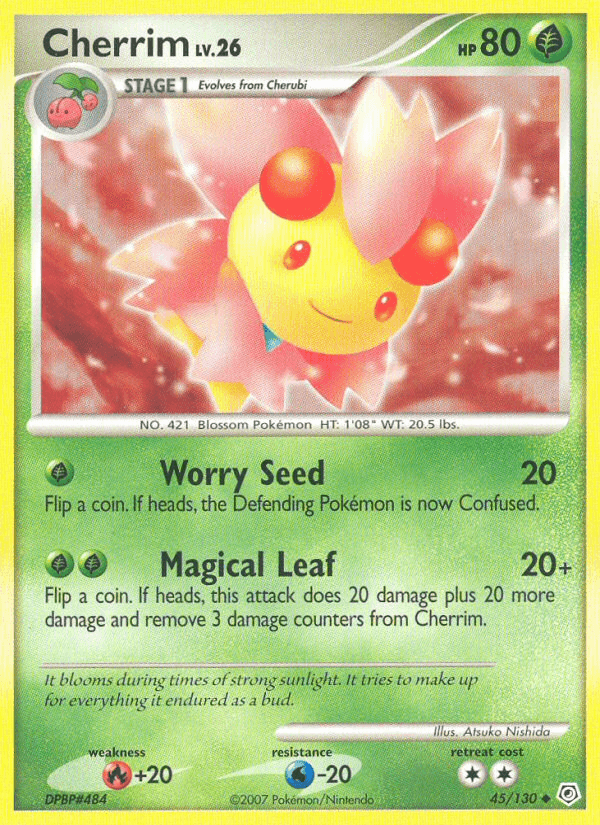 Cherrim (45/130) [Diamond & Pearl: Base Set] (Online Only)