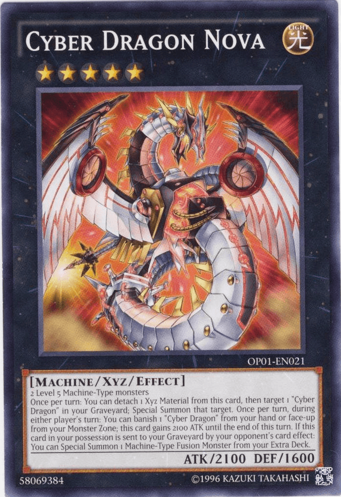 Cyber Dragon Nova [OP01-EN021] Common (ONLINE ORDER ONLY)