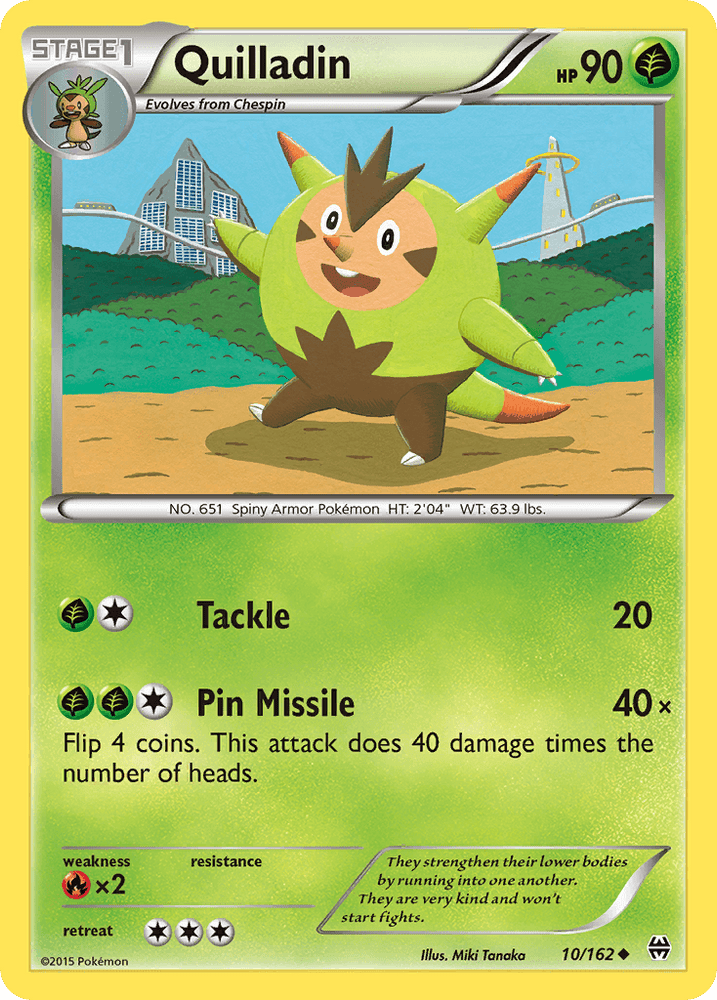 Quilladin (10/162) [XY: BREAKthrough] (Online Only)