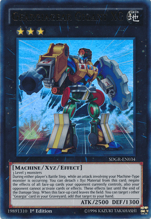 Geargiagear Gigant XG [SDGR-EN034] Ultra Rare (ONLINE ORDER ONLY)
