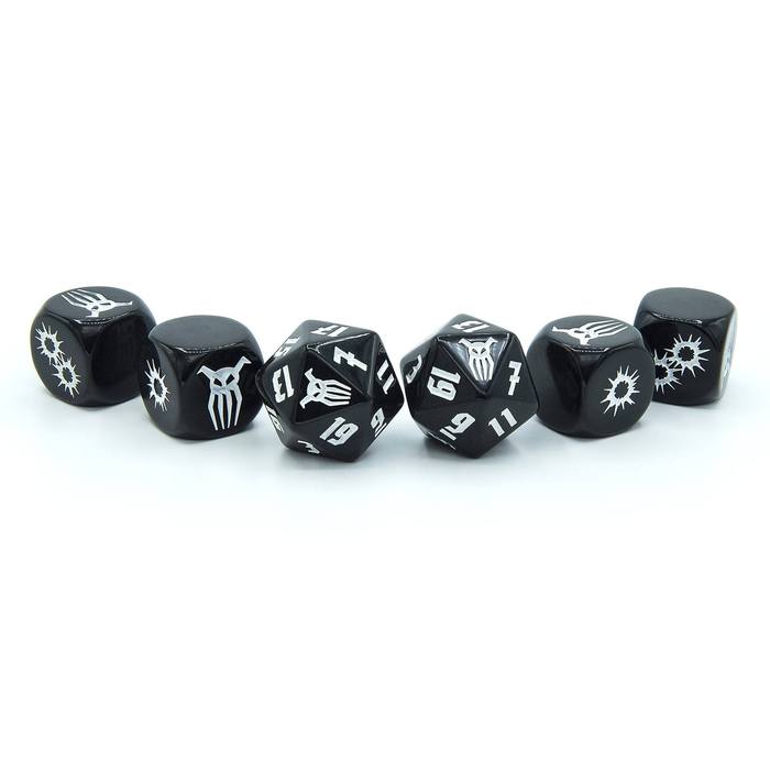 Achtung! Cthulhu 2d20: Black Sun Dice Set (ONLINE ORDER ONLY)