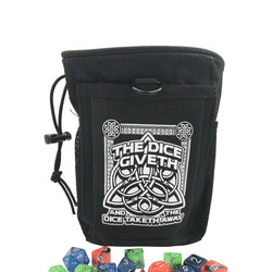 Dice Giveth and Taketh Deluxe Dice Bag (ONLINE ORDER ONLY)