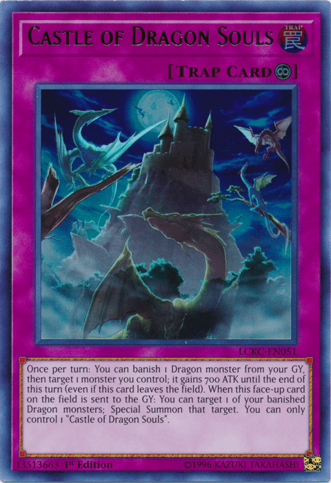Castle of Dragon Souls [LCKC-EN051] Ultra Rare (ONLINE ORDER ONLY)